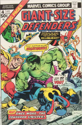 Giant-Size Defenders #4: Click Here for Values