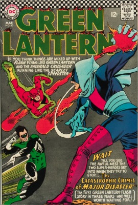 Origin and First Appearance, Major Disaster, Green Lantern (vol 2) # 43, DC Comics, 1966. Click for value