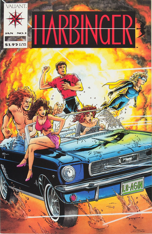 100 Hot Comics: Harbinger #1. Click to buy your copy at Goldin