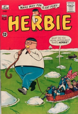 Herbie Comic #1 from ACG. Click for values