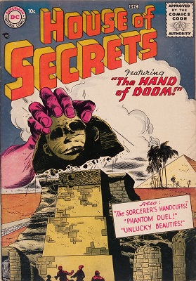 House of Secrets #1 is a very scarce early Silver Age horror/mystery comic. Click for values