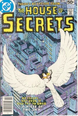 Click to see the value of the Michael Kaluta cover-art for House of Secrets #154