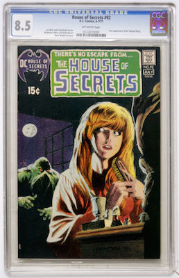 House of Secrets #92 is expensive in high grade. It's not worth buying below VF+. Click to get your CGC 8.5 or higher copy