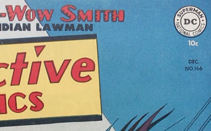 How to identify DC Comics: Sometimes the month did not appear in a box. This background is quite easy to read...