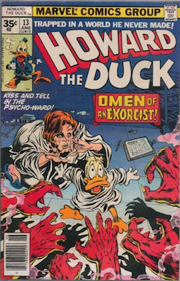 KEY ISSUE! Howard the Duck #13 Marvel 35 Cent Price Variants. First Appearance of KISS in Comic Books