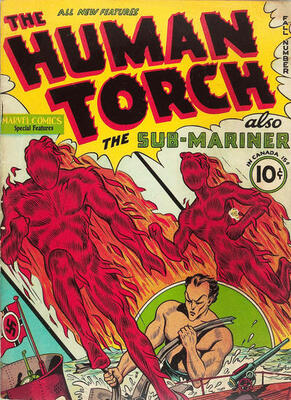 Human Torch #2: Click Here for Values