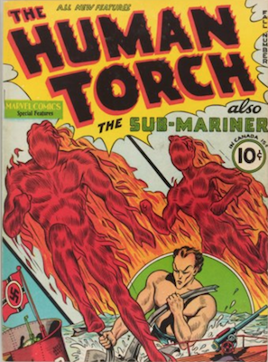 Human Torch Comics #1: Rare 1940 Timely Comics issue