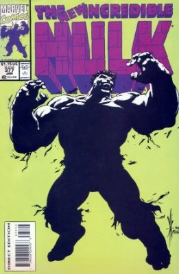 Incredible Hulk #377 (1991): Rare Third Printing. Click for values