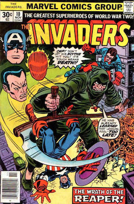 Invaders #10: Click Here for Values