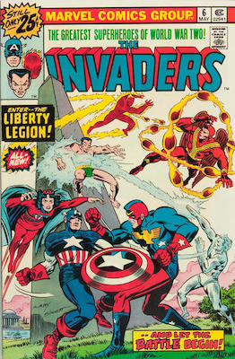 Invaders #6: Click Here for Values
