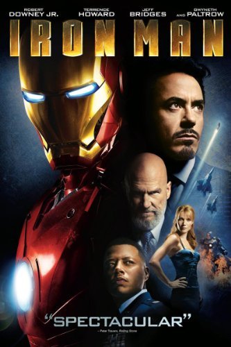 Iron Man makes it to #5 on our all-time top 10 superhero movies list