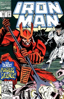Iron Man #281, 1st War Machine. Click for values