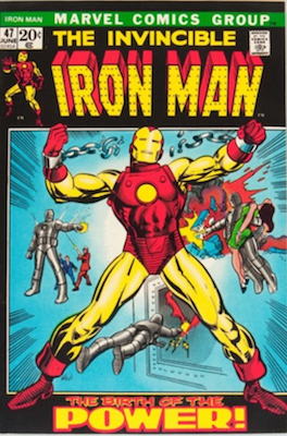 Iron Man #47, Origin Story Retold. Click for values