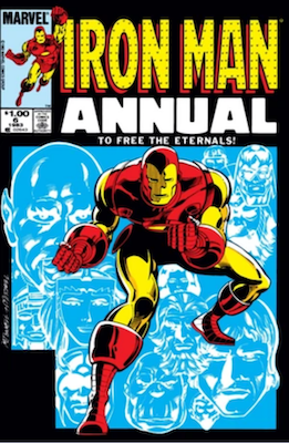 Iron Man annual #6: Eternals crossover