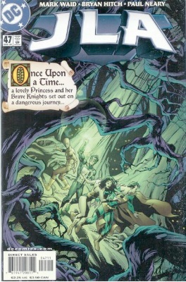 Origin and First Appearance, Queen of Fables, JLA #47, DC Comics, 2000. Click for value