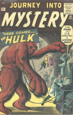 Journey Into Mystery #62 (November 1960): First Appearance of Xemnu. Click for value