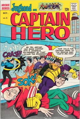 Jughead as Captain Hero #1. Click for value