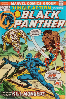 Jungle Action #6 (Marvel, 1973): First Appearance of Erik Killmonger. Click for values