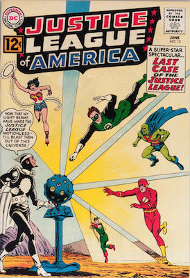 Deadshot: First Appearance, Justice League of America #12. Click for values