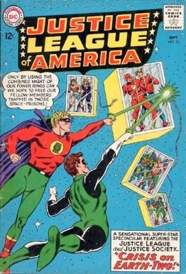 Justice League of America #22: JSA returns in the Silver Age. Click for values