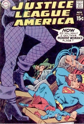 Justice League of America #75 (November 1969): Oliver Queen Loses His Fortune. Click for value