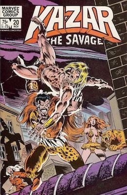 Ka-Zar the Savage #20: Click Here for Values Ka-Zar the Savage #20: Click Here for Values