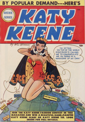 Katy Keene #1 (1949). Click for values