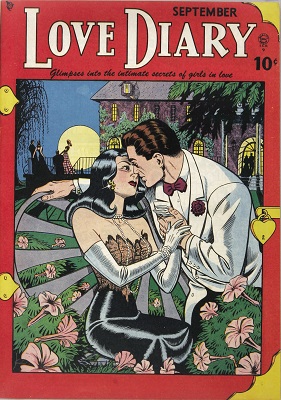 Love Diary #1: Rare, first issue of the series. Click for value