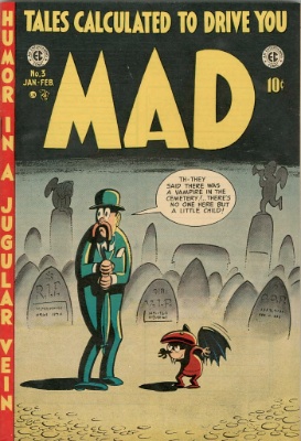 MAD Comic #3 EC 1953. Click for values