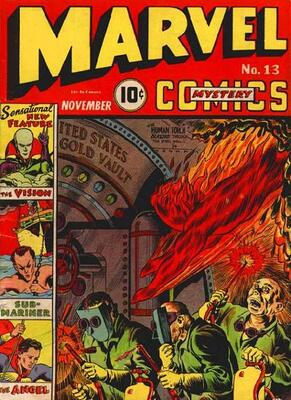 Marvel Mystery Comics #13: Click Here for Values