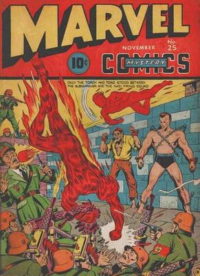 Marvel Mystery Comics 25#: Click Here for Values