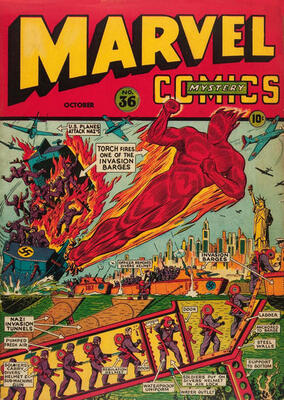 Marvel Mystery Comics #36: Click Here for Values