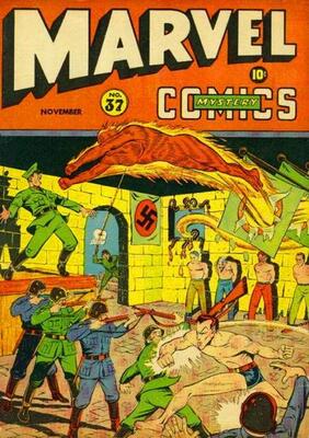 Marvel Mystery Comics #37: Click Here for Values