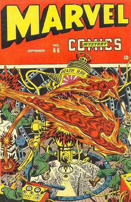 Marvel Mystery Comics #66: Click Here for Values