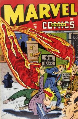 Marvel Mystery Comics #78: Click Here for Values
