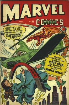 Marvel Mystery Comics #91: Click Here for Values