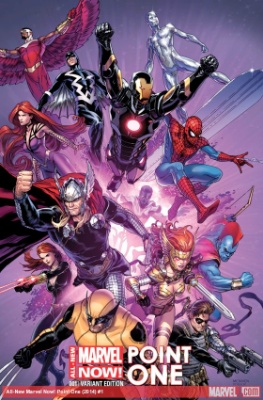 Here is the more valuable variant version of All New Marvel NOW Point One 1