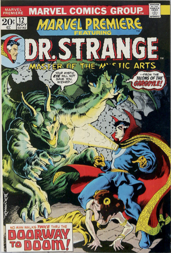 Marvel Premiere #12 (November, 1973) : Dr. Strange. Click for value