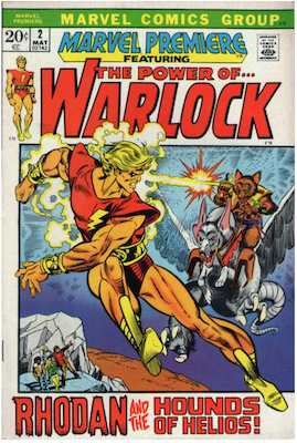 Marvel Premiere #2; Warlock story ends. Click for values.