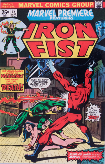 Marvel Premiere #23 (August, 1975): Iron Fist; First Appearance, Warhawk. Click for values