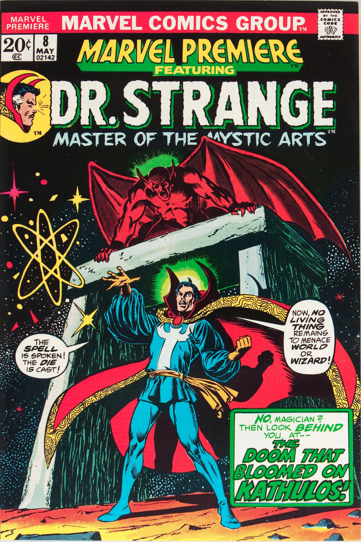 Marvel Premiere #8 (May, 1973) : Dr. Strange. Click for values