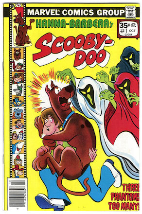 Scooby Doo #1 (1977) variant. Click for values.
