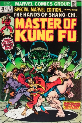 100 Hot Comics: Special Marvel Edition 15, First Shang-Chi Master of Kung Fu. Click to buy a copy at Goldin