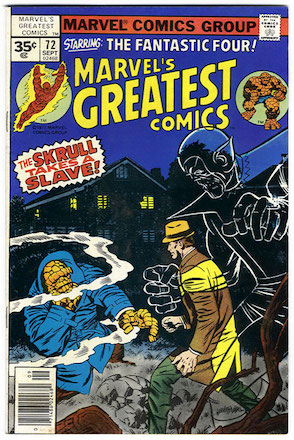 Marvel's Greatest Comics #72 Marvel 35 Cent Variant