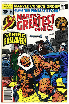 Marvel's Greatest Comics #73 Marvel 35c Variant
