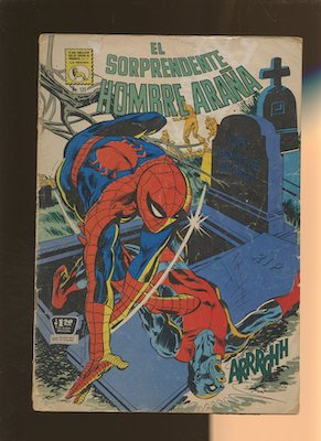 Mexican Spider Man vol 1 #125. Click for values.