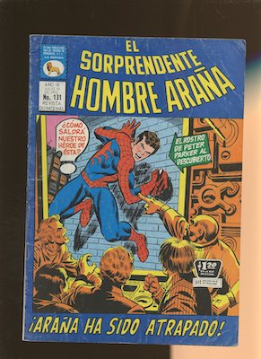 Mexican Spider Man vol 1 #131. Click for values.