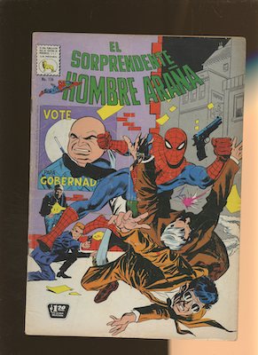 Mexican Spider Man vol 1 #136. Click for values.