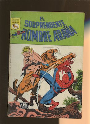 Mexican Spider Man vol 1 #138. Click for values.