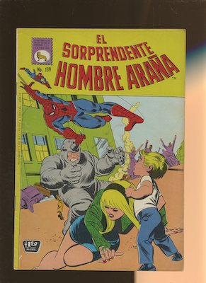 Mexican Spider Man vol 1 #139. Click for values.